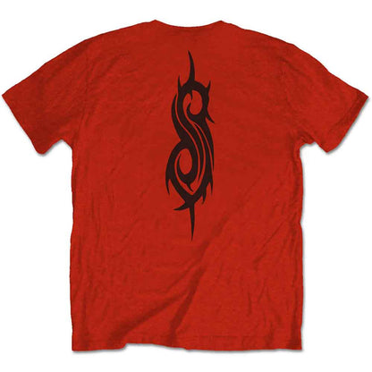 Slipknot Unisex T-Shirt: Choir (Red) (Back Print)