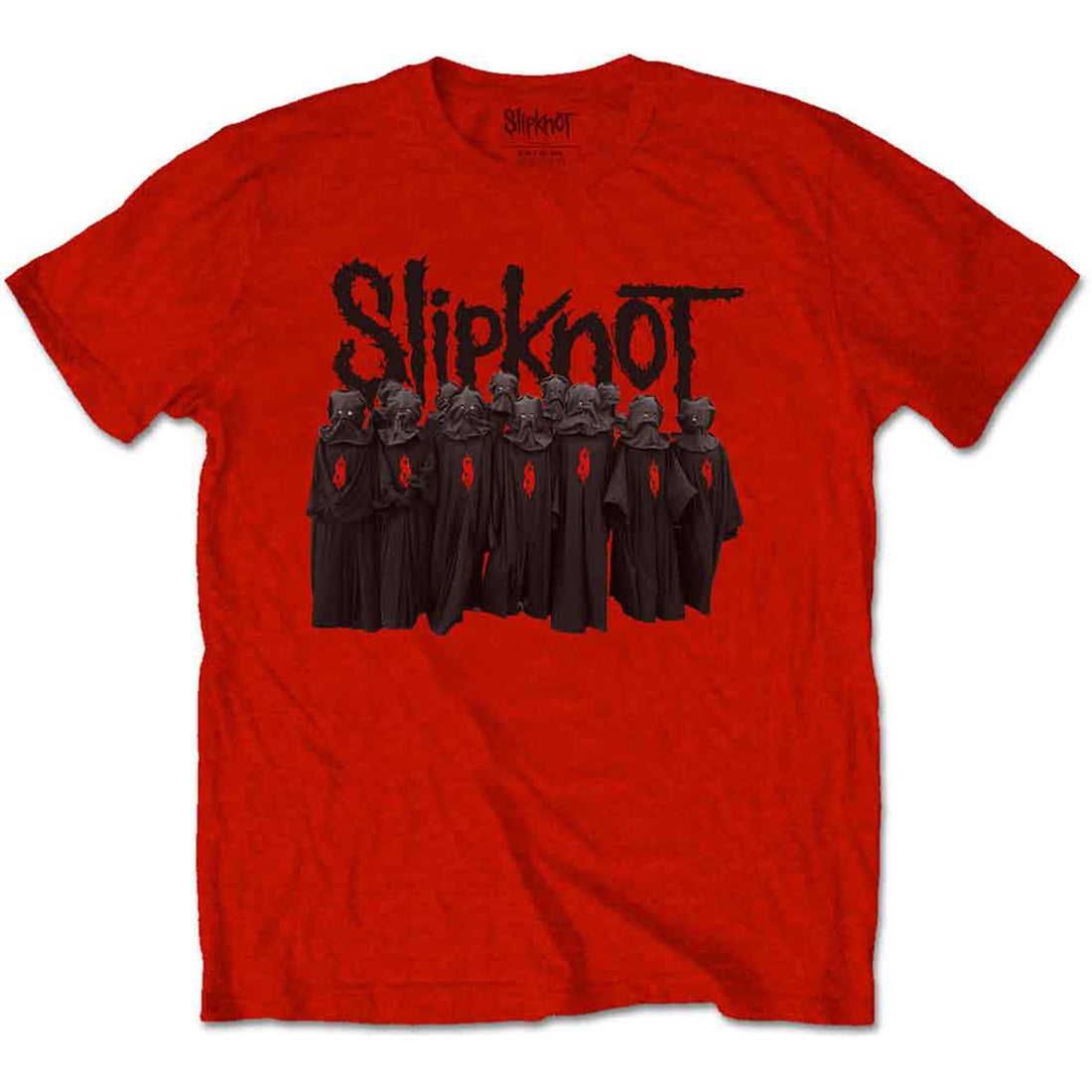 Slipknot Unisex T-Shirt: Choir (Red) (Back Print)