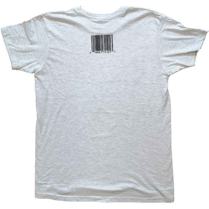 Slipknot Unisex T-Shirt: Self Titled (Grey) (Back Print)