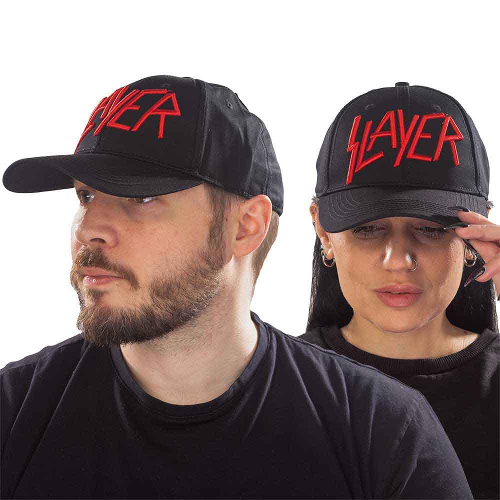 Slayer Unisex Baseball Cap: Logo (Black) 