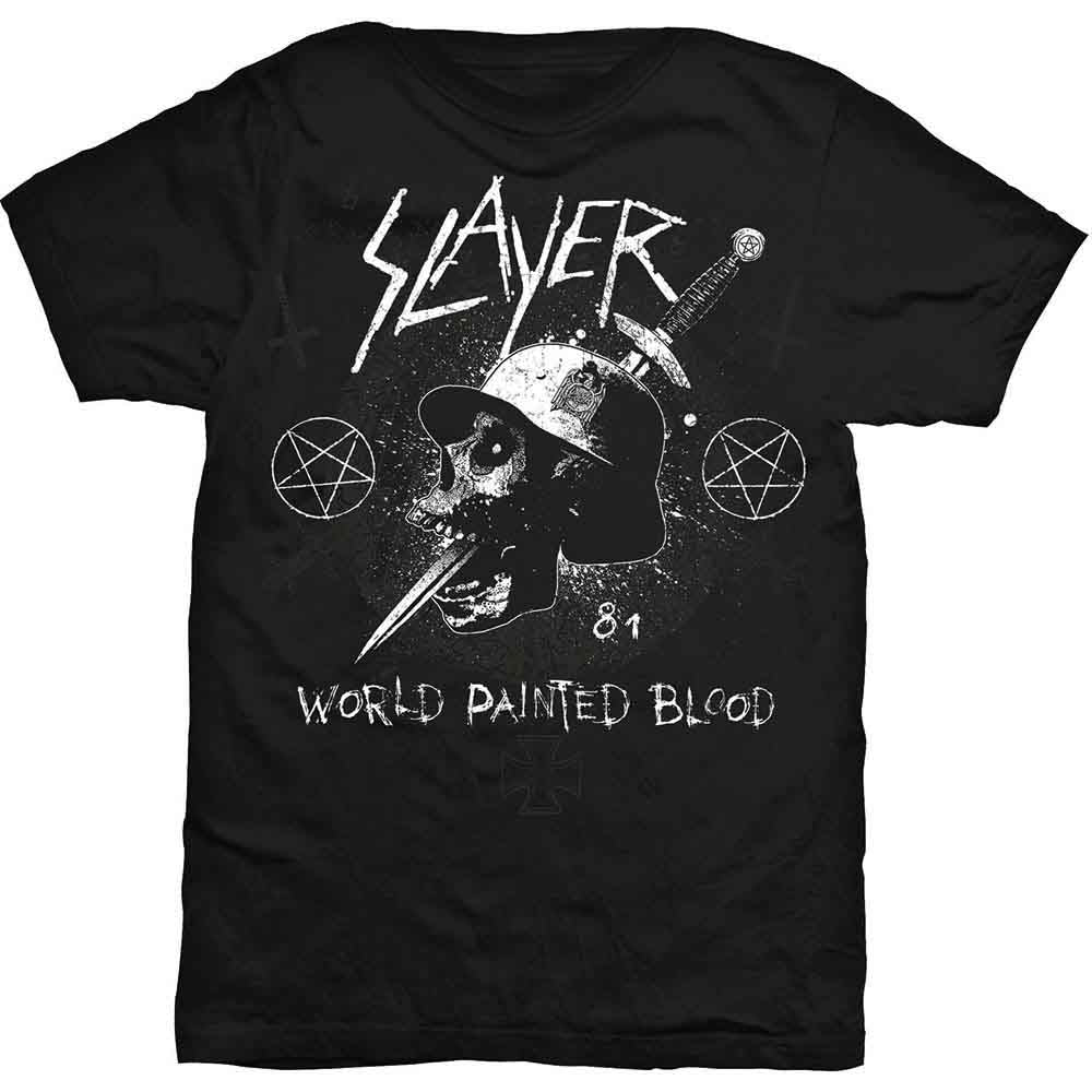 Slayer Unisex T-Shirt: Dagger Skull (Black) 