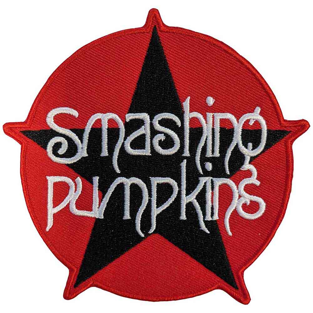 The Smashing Pumpkins Standard Patch: Star Logo 