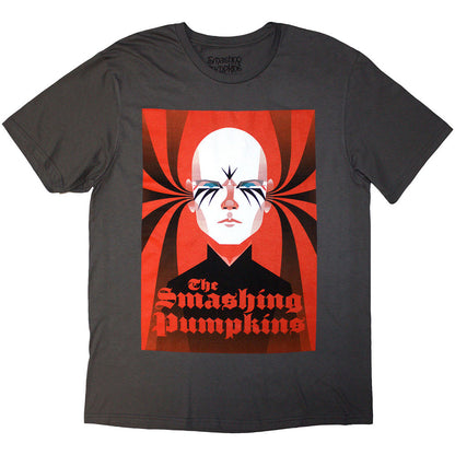 The Smashing Pumpkins Unisex T-Shirt: Billy (Charcoal Grey) (Back Print)