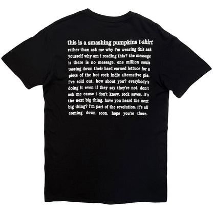 The Smashing Pumpkins Unisex T-Shirt: Star Girl (Black) (Back Print)