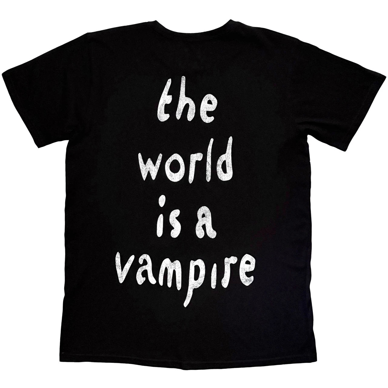 The Smashing Pumpkins Unisex T-Shirt: The World Is A Vampire (Black) (Back Print)