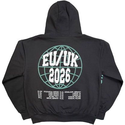 System Of A Down Unisex Pullover Hoodie: Hollywood Logo Tour &