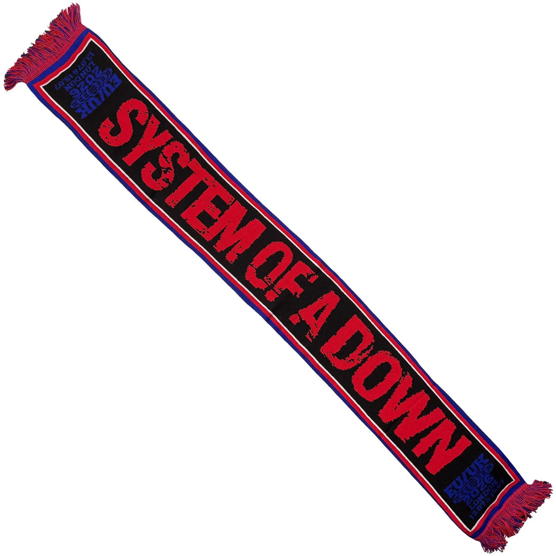 System Of A Down Unisex Scarf: London Event Tour &