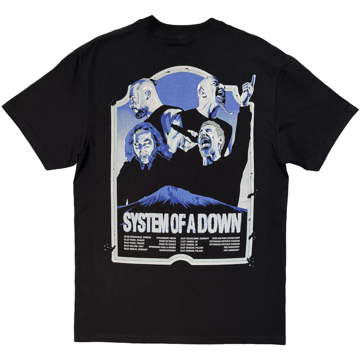 System Of A Down Unisex T-Shirt: Mount Ararat Tour &