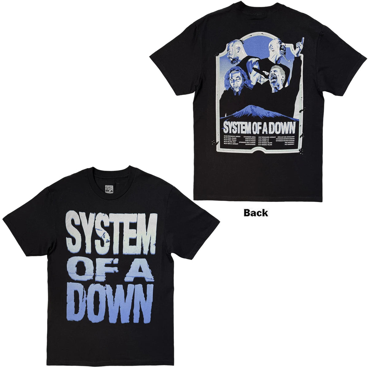 System Of A Down Unisex T-Shirt: Mount Ararat Tour &