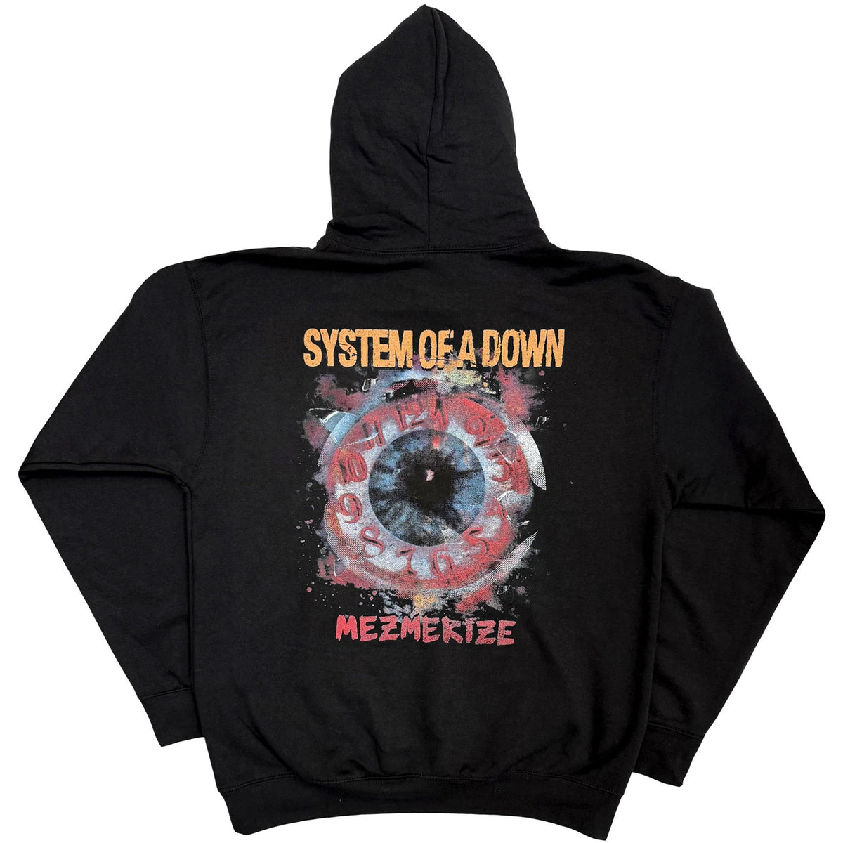 System Of A Down Unisex Pullover Hoodie: Mezmerize (Black)(Back Print)