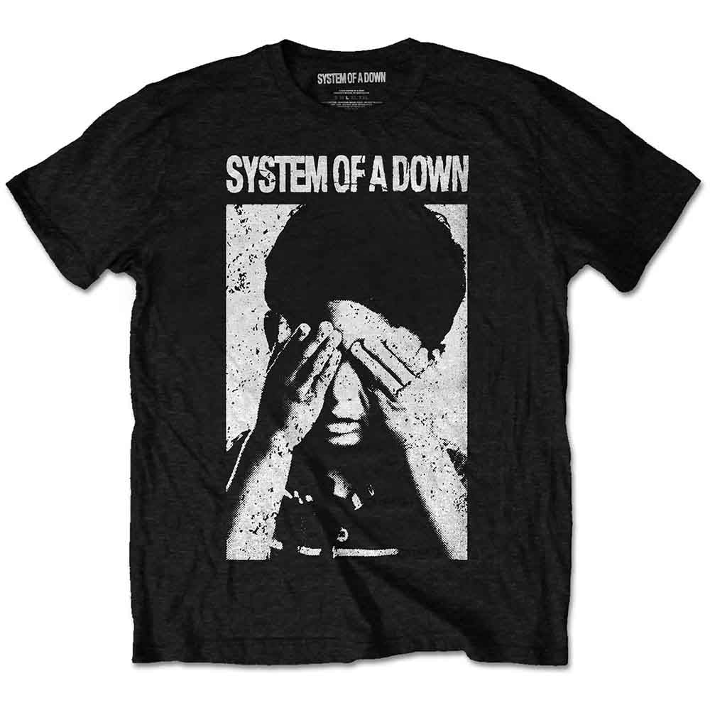 System Of A Down Unisex T-Shirt: See No Evil (Black)