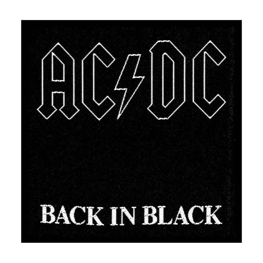 AC/DC Standard Patch: Back in Black 