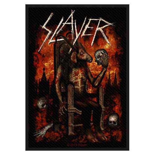 Slayer Standard Patch: Devil on Throne 