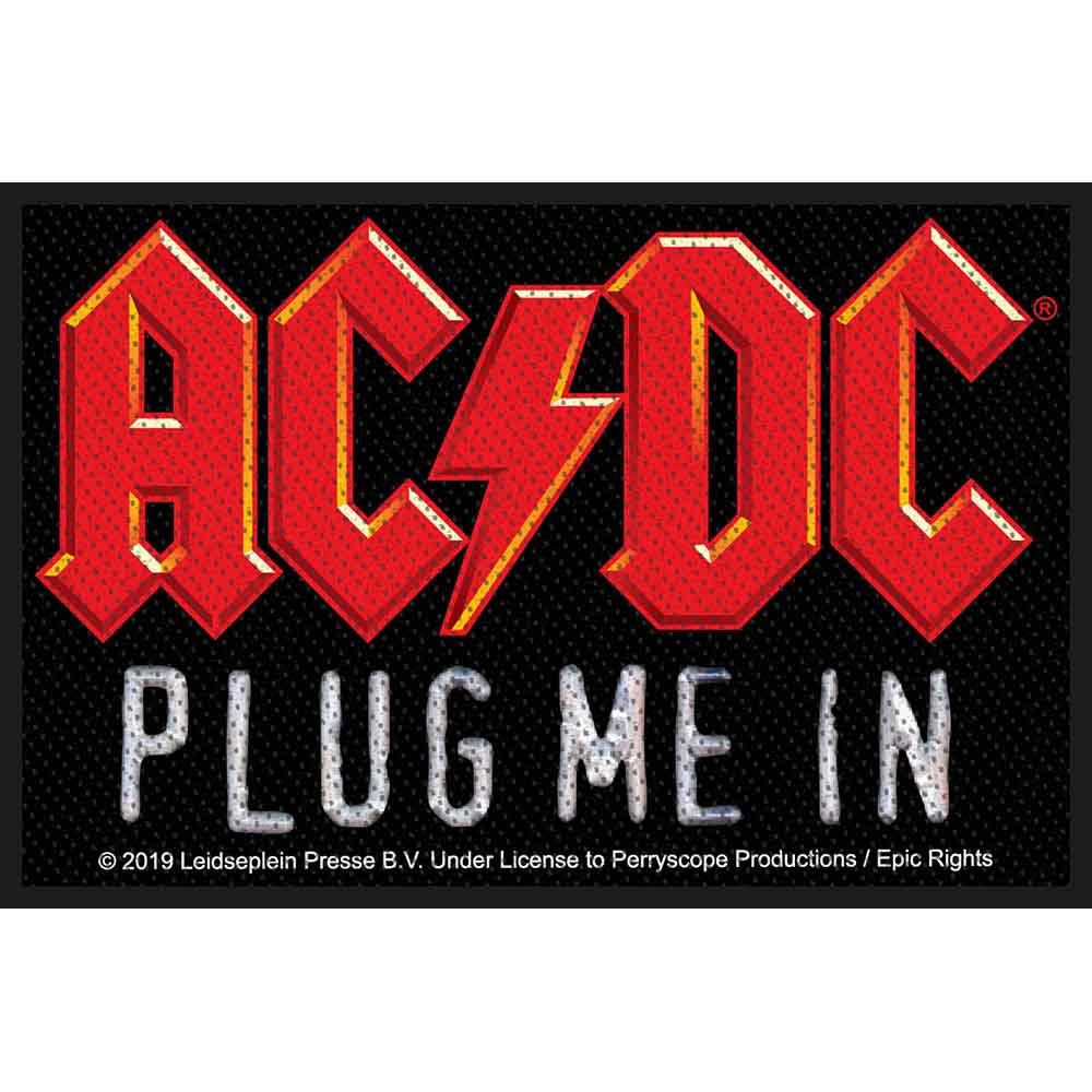 AC/DC Standard Patch: Plug Me In 