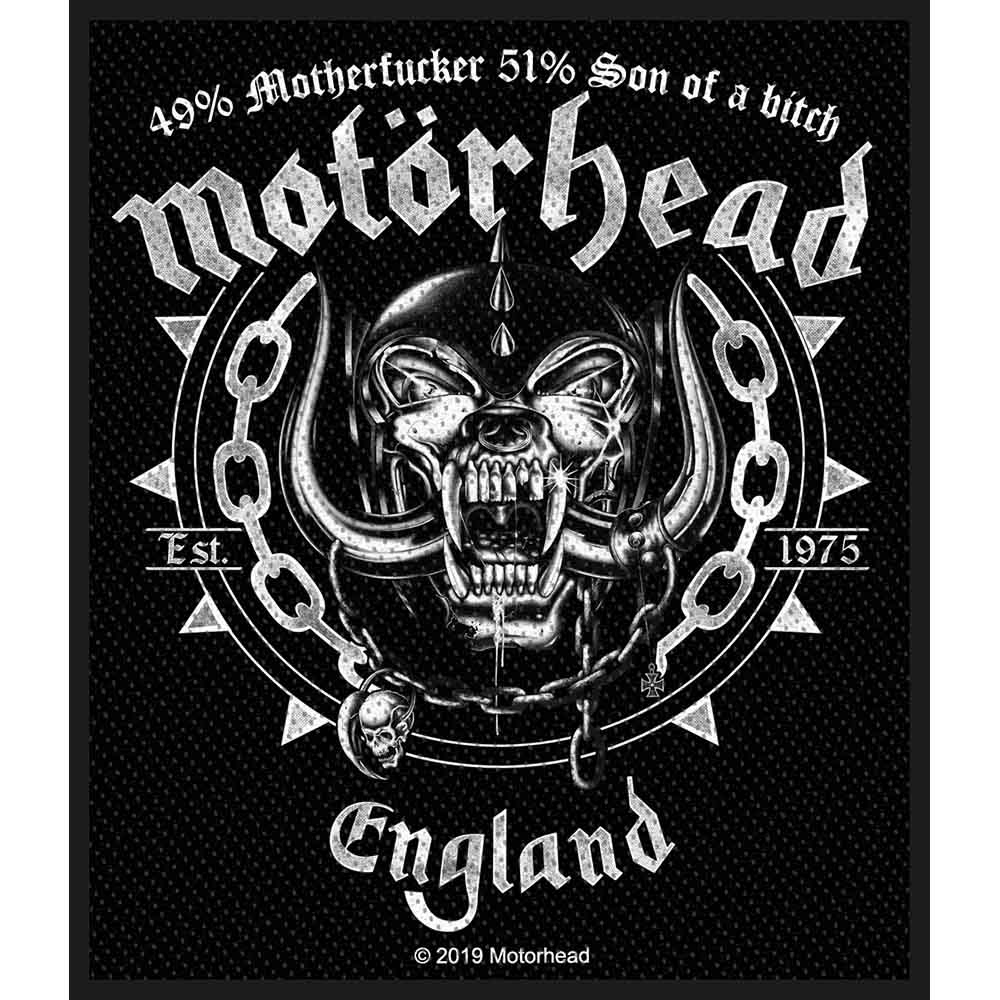 Motorhead Standard Patch: Ball &amp;amp; Chain 