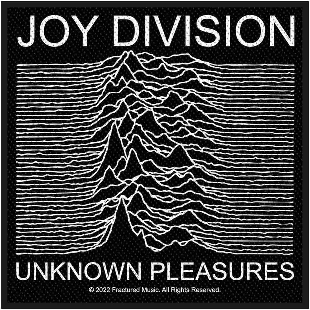 Joy Division Standard Patch: Unknown Pleasures 2 