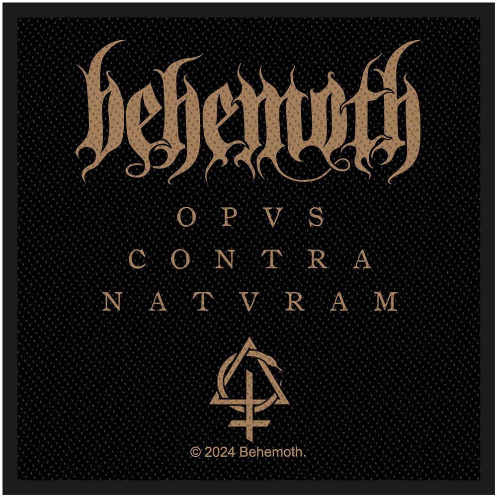 Behemoth Standard Patch: Opvs Contra Natvram 