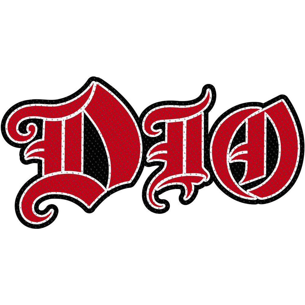 Dio Standard Patch: Logo Cut Out – RATTLESNAKE