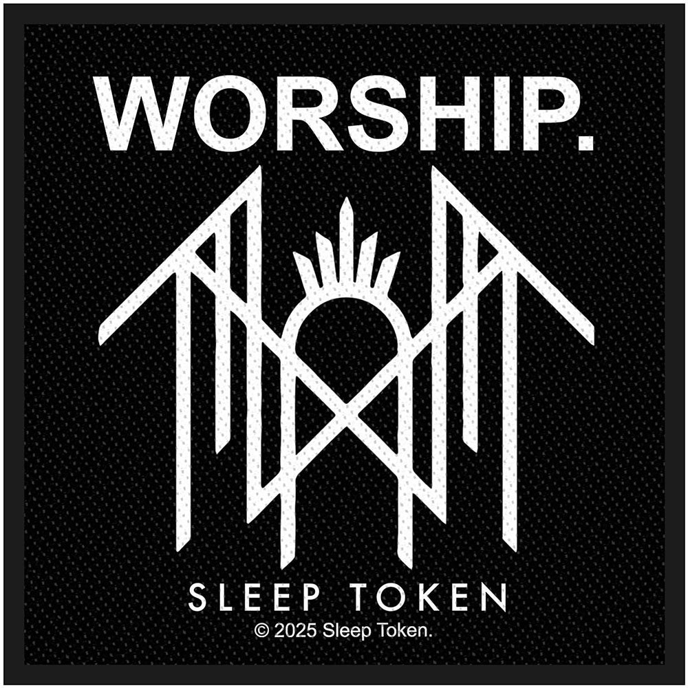 Sleep Token Standard Woven Patch: Worship