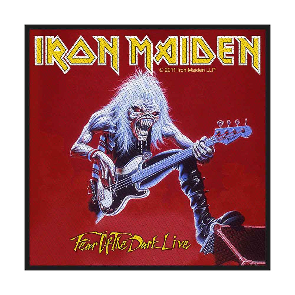 Iron Maiden Standard Patch: Fear of the Dark Live 