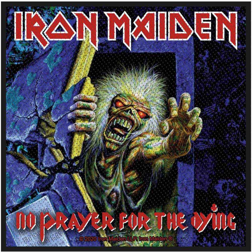 Iron Maiden Standard Patch: No Prayer For the Dying (Retail Pack) 