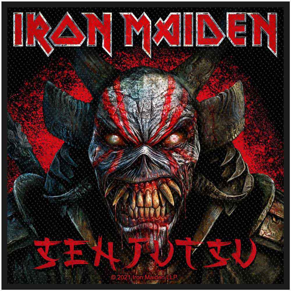 Iron Maiden Standard Patch: Senjutsu Back Cover (Retail Pack) 