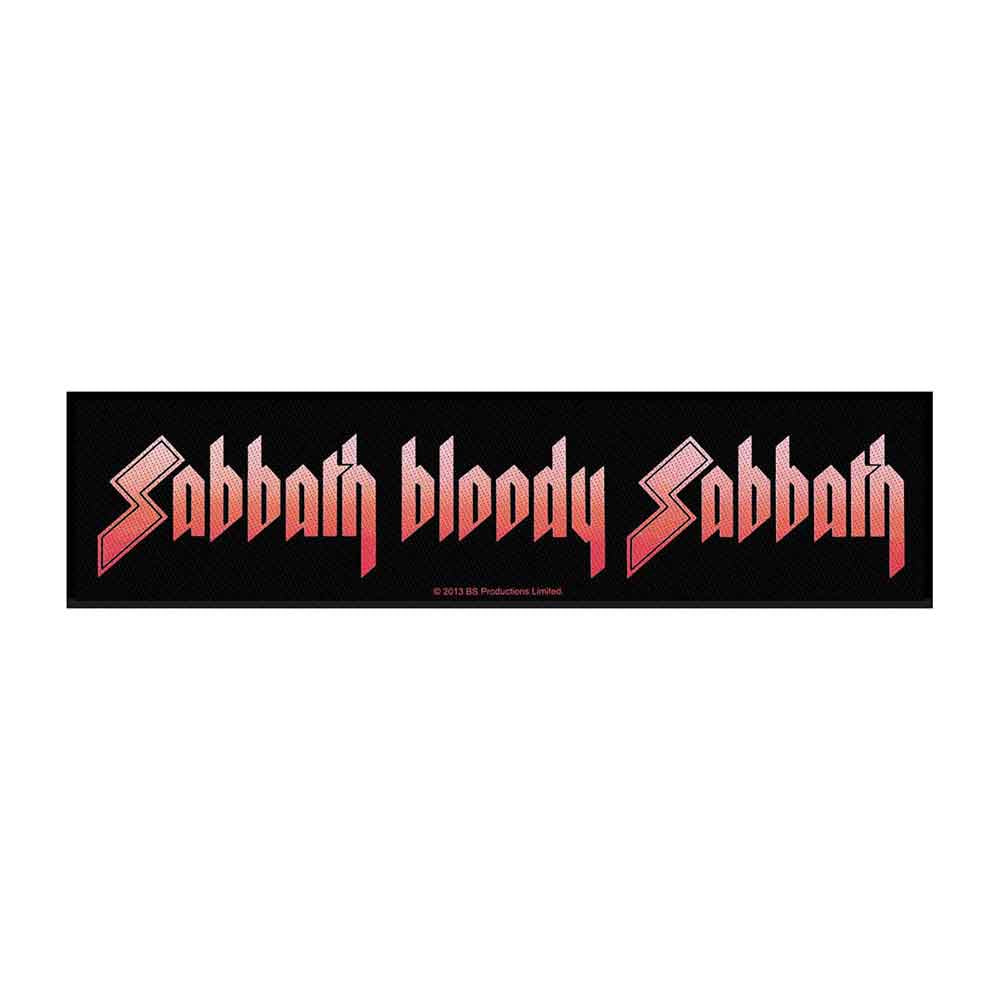 Black Sabbath Super Strip Patch: Sabbath Bloody Sabbath 