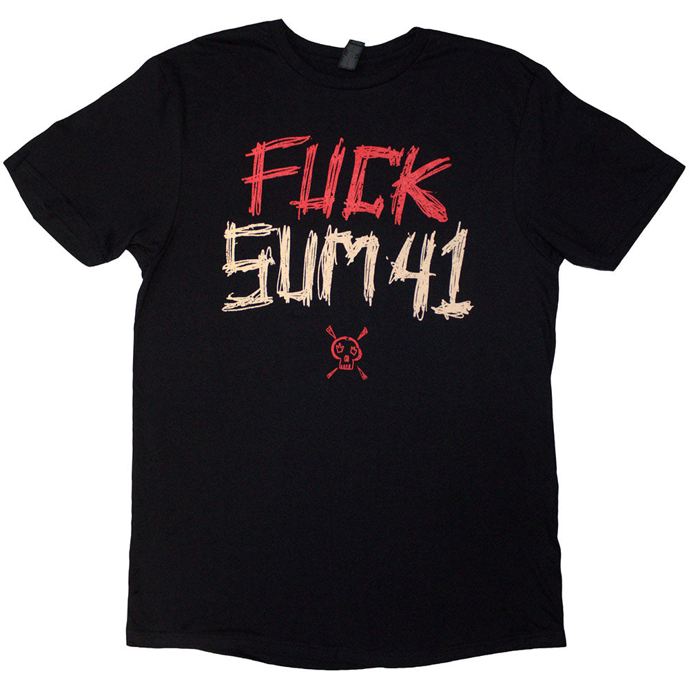 Sum 41 Unisex T-Shirt: Tour &