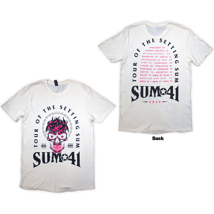 Sum 41 Unisex T-Shirt: Tour &