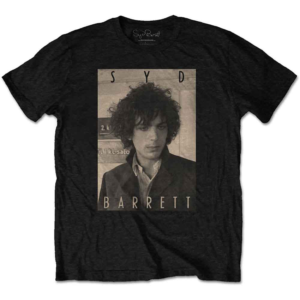 Pink Floyd Syd Barrett Unisex T-Shirt: Sepia (Black)