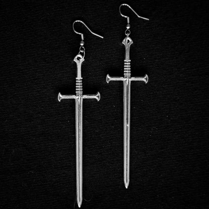 Large Sword Earrings