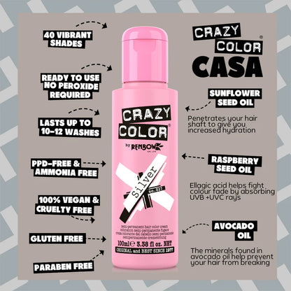 Crazy Color Silver