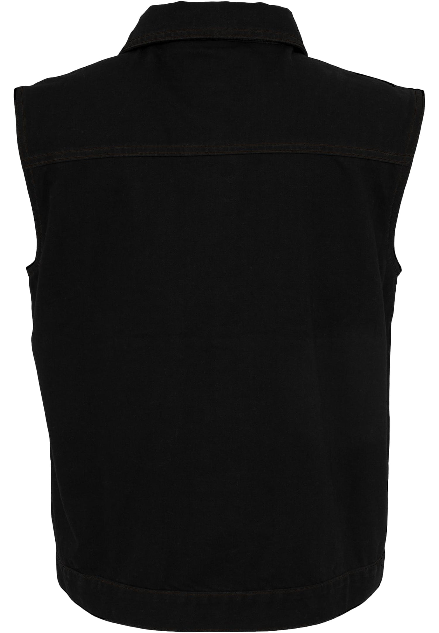 Denim Vest (Black)