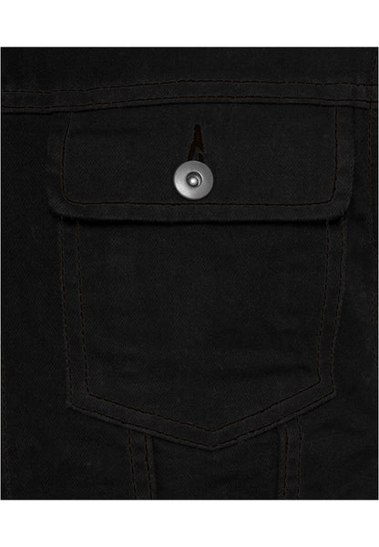 Denim Vest (Black)