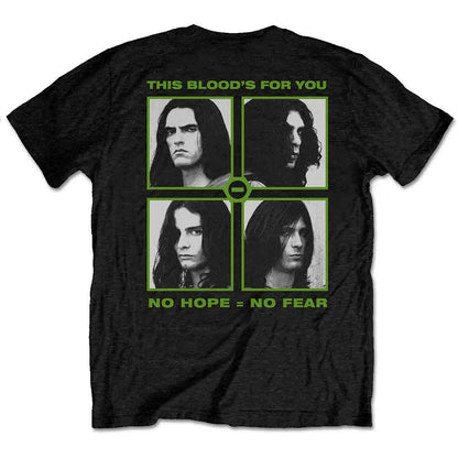 Type O Negative Unisex T-Shirt: Green Man (Black) (Back Print)