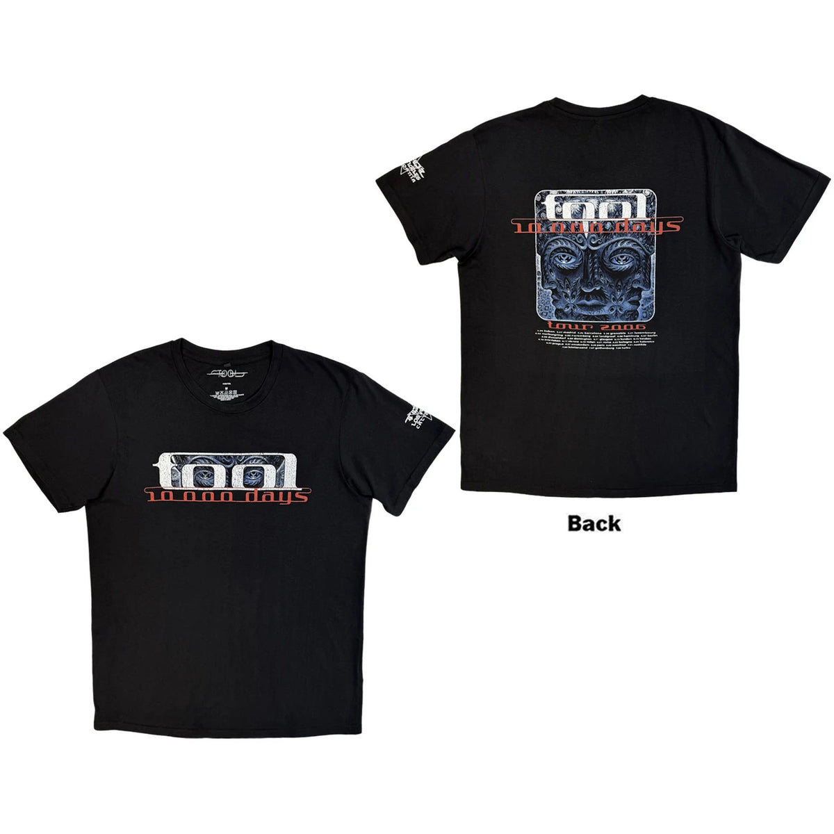 Tool Unisex Premium Carbon T-Shirt: 10,000 Days Tour &