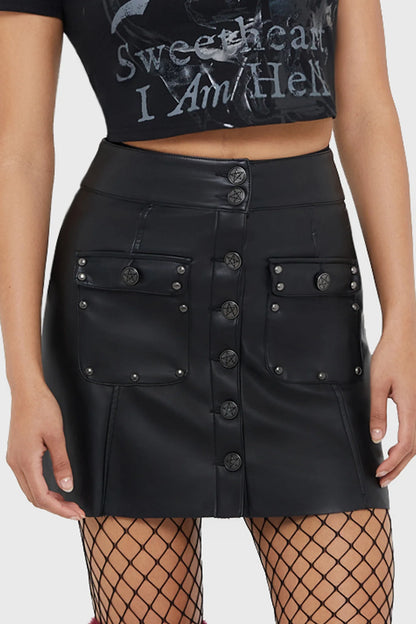 Velvet Frame Skirt (✦ Killstar)
