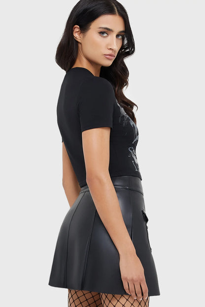 Velvet Frame Skirt (✦ Killstar)