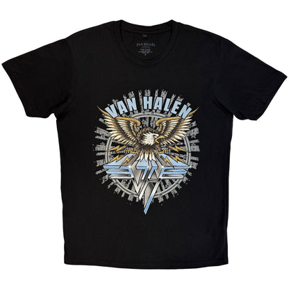 Van Halen Unisex Premium Carbon T-Shirt: Eagle (Black)
