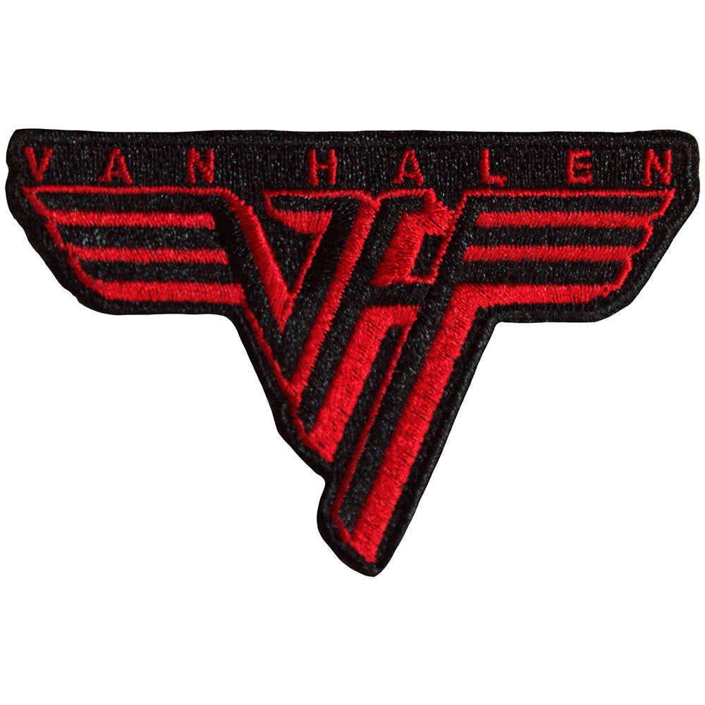 Van Halen Standard Patch: Classic Red Logo 