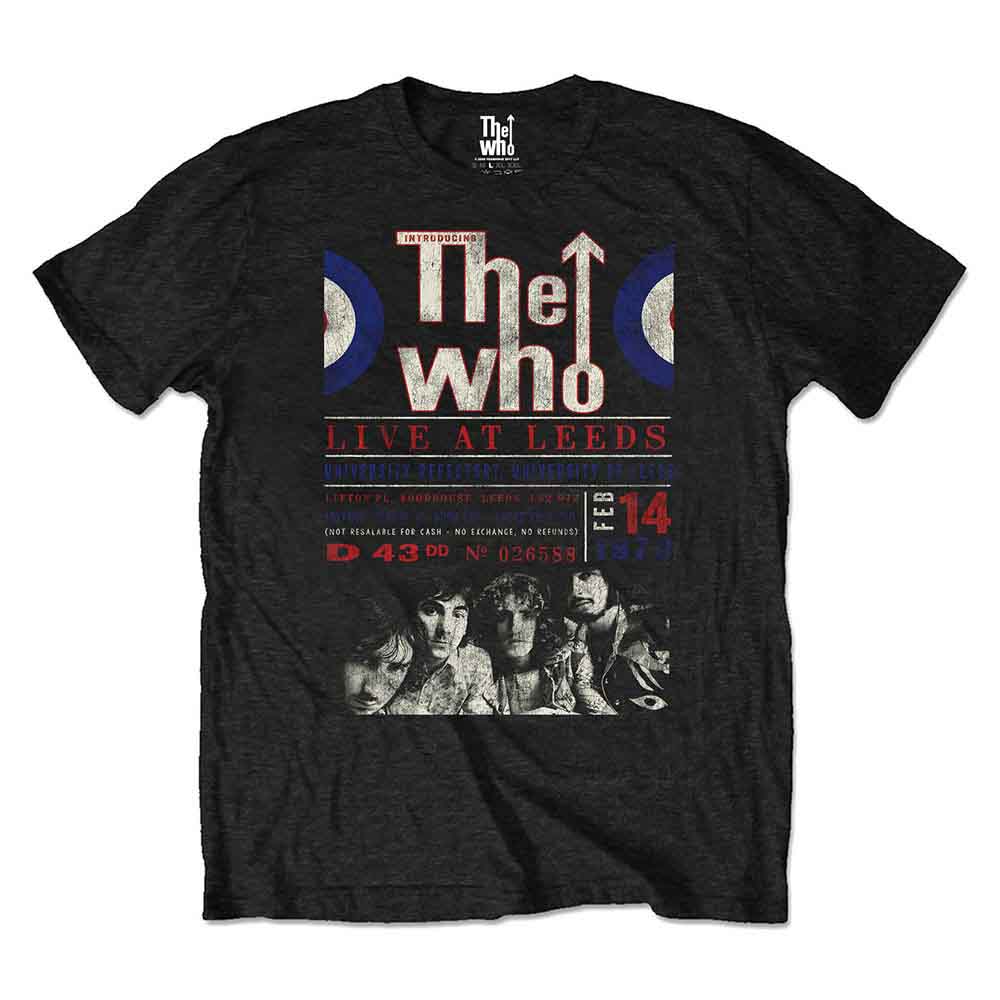 The Who Unisex T-Shirt: Live At Leeds &