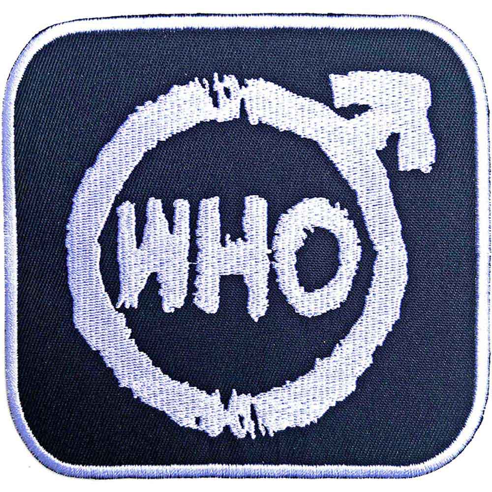 The Who Standard Patch: Spray Logo 