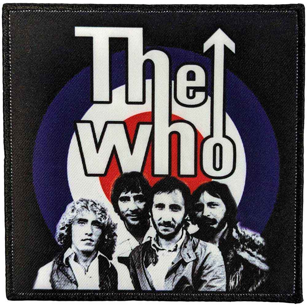 The Who Standard Patch: Band Photo 