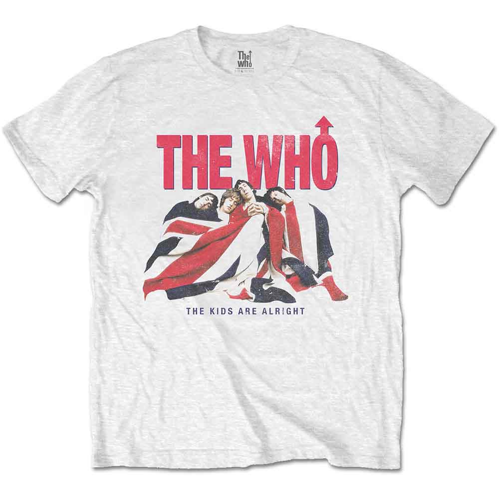 The Who Unisex T-Shirt: Kids Are Alright Vintage (White)