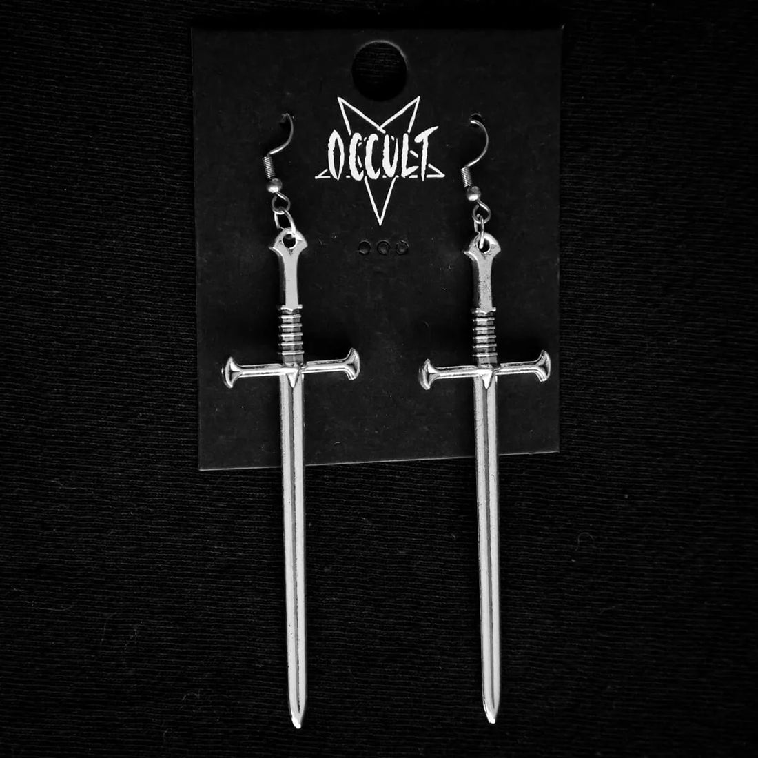 Large Sword Earrings