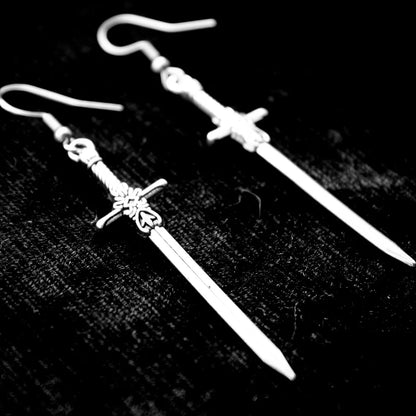 Sword Earrings