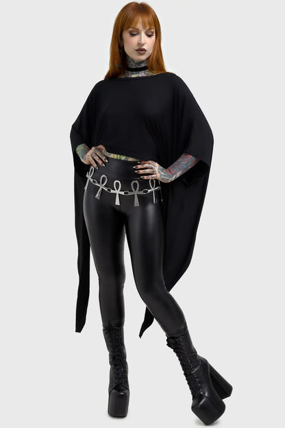 Xena Ankh Belt (✦ Killstar) silver