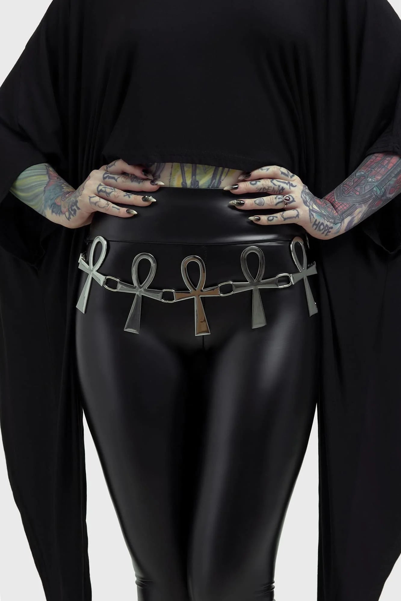 Xena Ankh Belt (✦ Killstar) silver