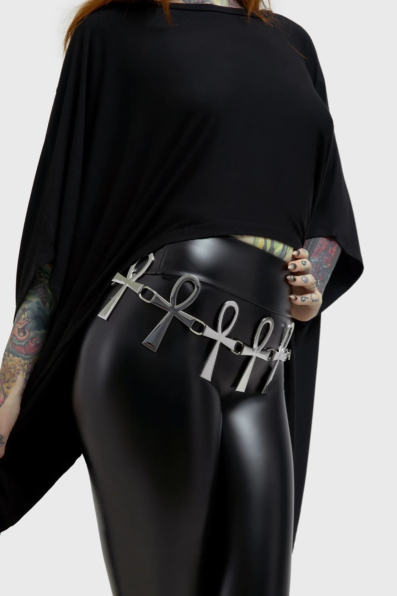 Xena Ankh Belt (✦ Killstar) silver