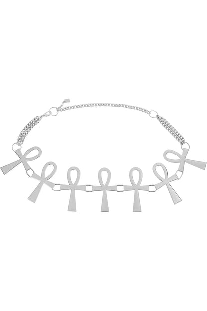 Xena Ankh Belt (✦ Killstar) silver